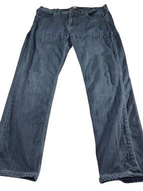 Paige Mens Federal Jeans Size 32x30 Blue Cotton Denim Straight Stretch Dark Wash